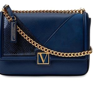 Navy blue Victoria Secret  medium bag